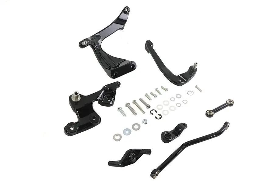 AEE Mid Control Gloss Black Brake Side for Harley Davidson FLSB and FXFBS 2018-2021 by AEE