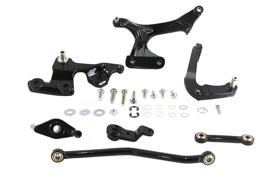 AEE Mid Control Gloss Black Brake Side for Harley Davidson FLSB and FXFBS 2018-2021 by AEE