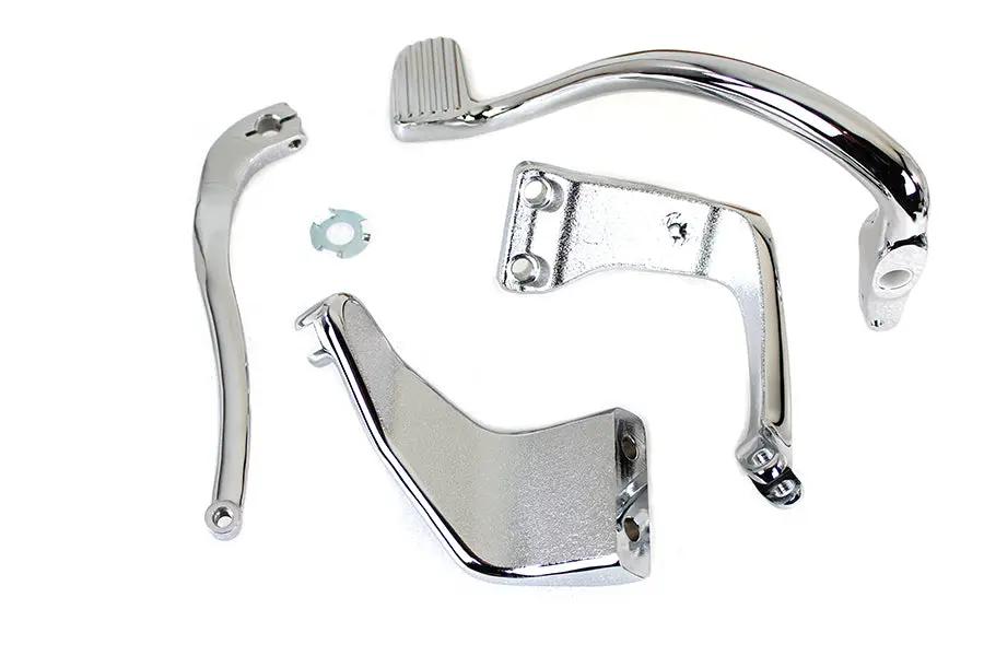 V-Twin Chrome Further Forward Mid Control Kit for Harley Davidson FXD 2006-2015 by V-Twin