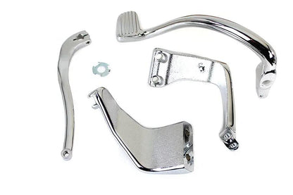 V-Twin Chrome Further Forward Mid Control Kit for Harley Davidson FXD 2006-2015 by V-Twin