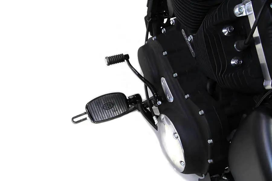 V-Twin Gloss Black Further Forward Mid Control Kit for Harley Davidson XL (2014-2023) by V-Twin