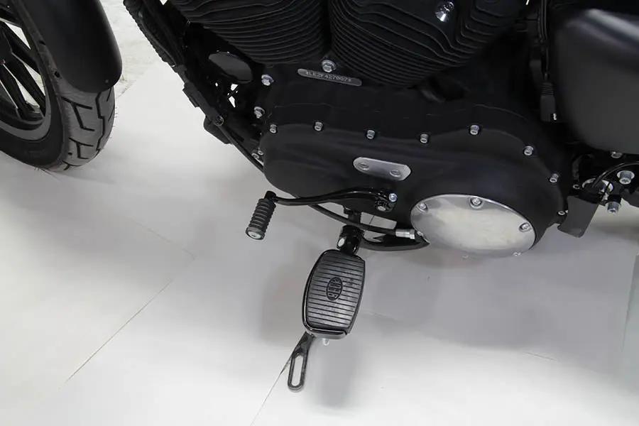 V-Twin Gloss Black Further Forward Mid Control Kit for Harley Davidson XL (2014-2023) by V-Twin