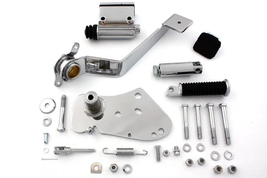 V-Twin Chrome Replica Forward Brake Control Kit for Harley Big Twin 1970-1999 by V-Twin