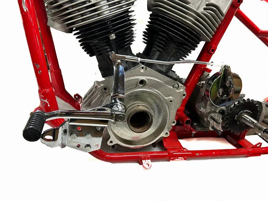 V-Twin Chrome Shifter Control Kit for Harley Davidson FX and FL Models by V-Twin