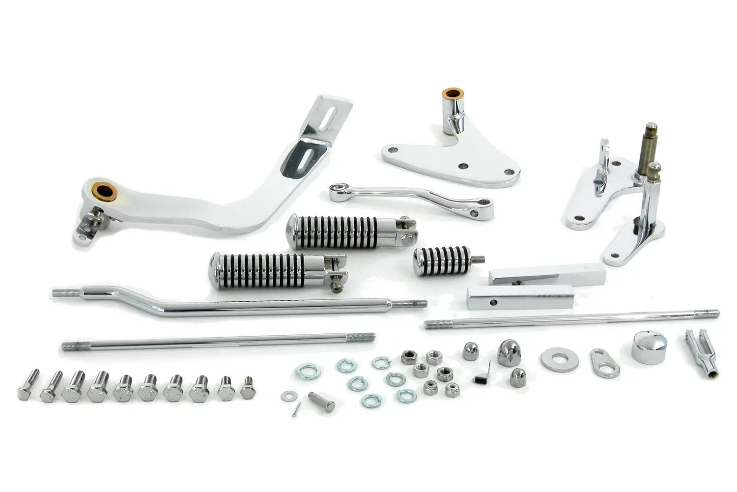 V-Twin Chrome Forward Control Set for Harley Davidson FXR 1982-1991 by V-Twin