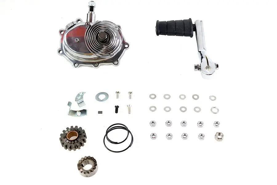 Motorshop Polished Kick Starter Kit for Harley Davidson EL & UL 1936-1941 by Motorshop