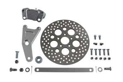 V-Twin GMA Anodized Rear Caliper Conversion Kit with 11.5 Inch Disc for Harley Davidson FL Models by V-Twin