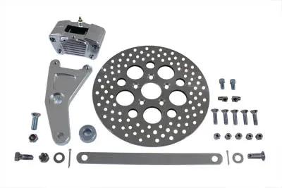 V-Twin GMA Anodized Rear Caliper Conversion Kit with 11.5 Inch Disc for Harley Davidson FL Models by V-Twin