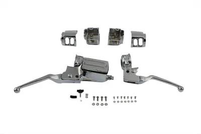 V-Twin Chrome Handlebar Control Kit for Harley Davidson FXST (1984-1993) - Part #07-0542 *10'S* by V-Twin