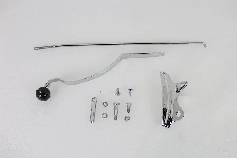 V-Twin Left Side Tank Hand Shifter Lever Control Kit for Harley Davidson EL & FL Models by V-Twin