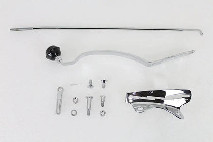 V-Twin Left Side Tank Hand Shifter Lever Control Kit for Harley Davidson EL & FL Models by V-Twin