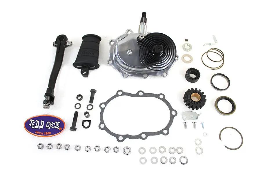 Motorshop 22-1123 Polished Kick Starter Kit for Harley Davidson EL & UL 1936-1941 by Motorshop