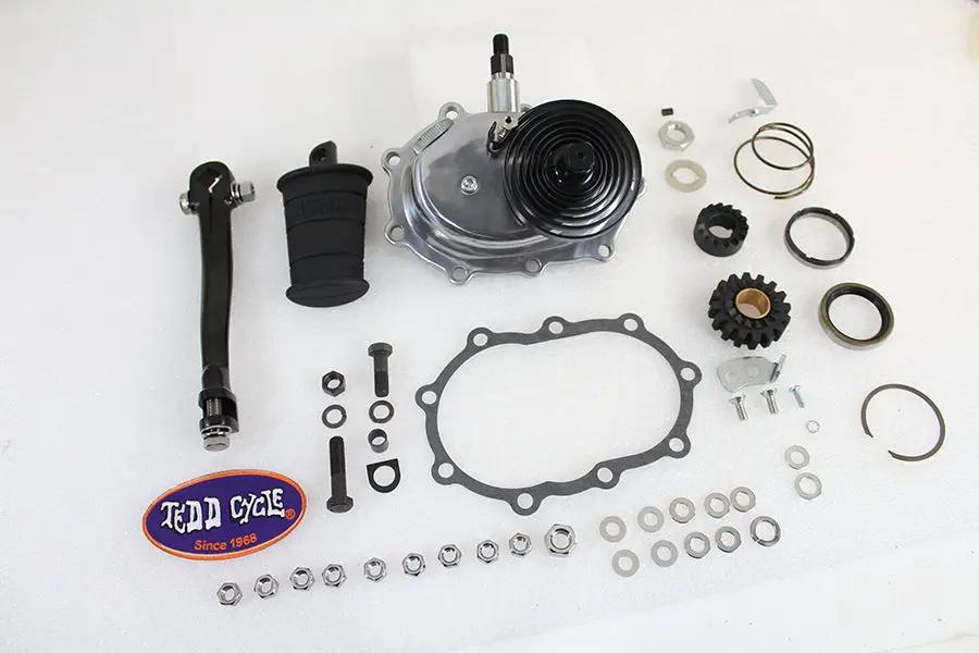 Motorshop 22-1123 Polished Kick Starter Kit for Harley Davidson EL & UL 1936-1941 by Motorshop