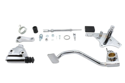 V-Twin Mid Brake Control Kit Chrome for Harley Davidson Fx Models by V-Twin