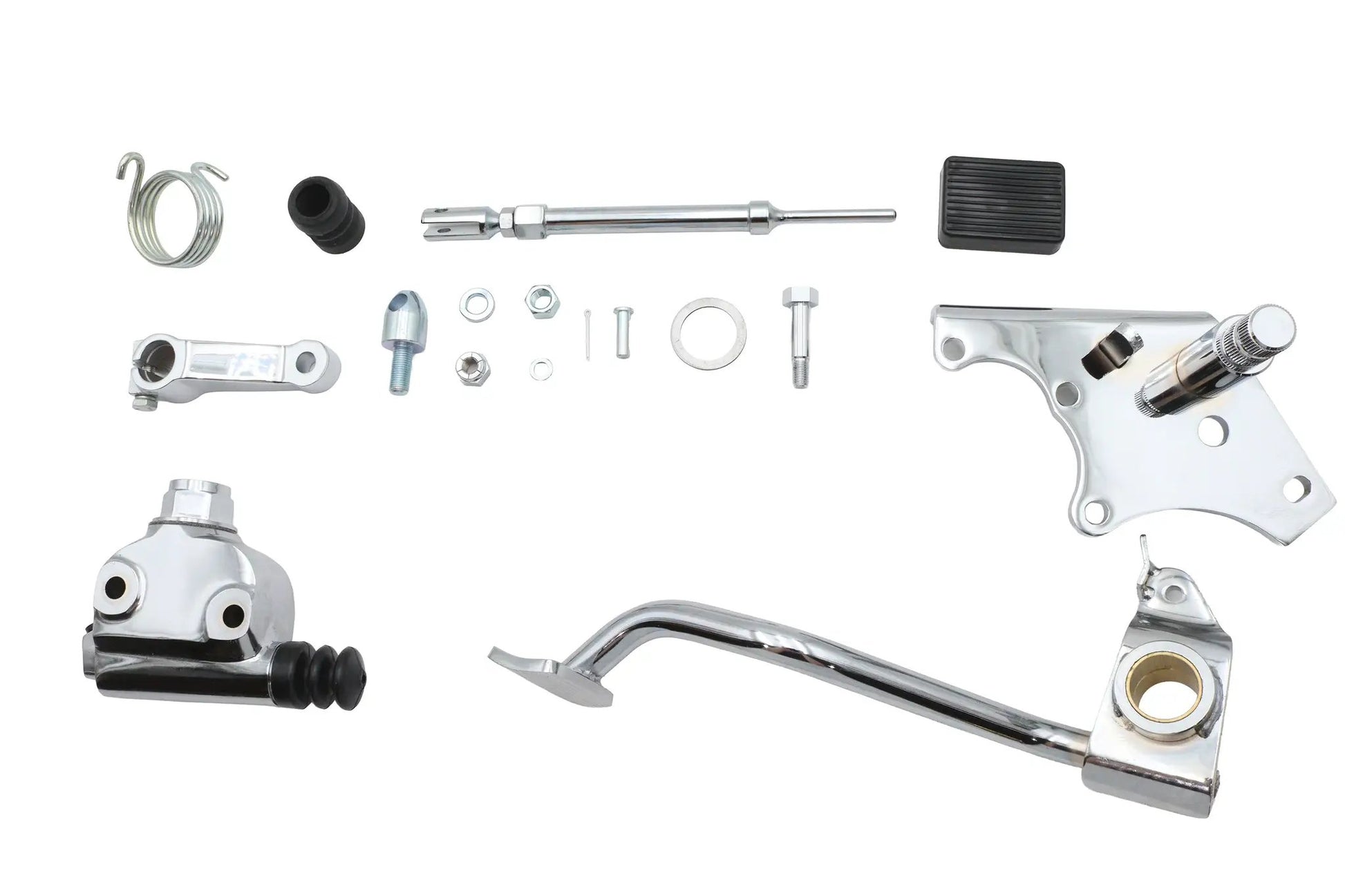 V-Twin Mid Brake Control Kit Chrome for Harley Davidson Fx Models by V-Twin