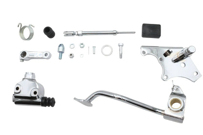 V-Twin Mid Brake Control Kit Chrome for Harley Davidson Fx Models by V-Twin