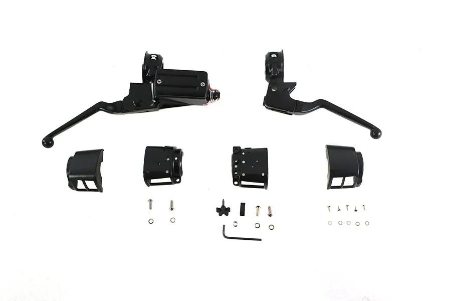 V-Twin Handlebar Control Kit Black for Harley Davidson FXST (1984-1993) by V-Twin