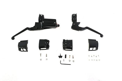 V-Twin Handlebar Control Kit Black for Harley Davidson FXST (1984-1993) by V-Twin
