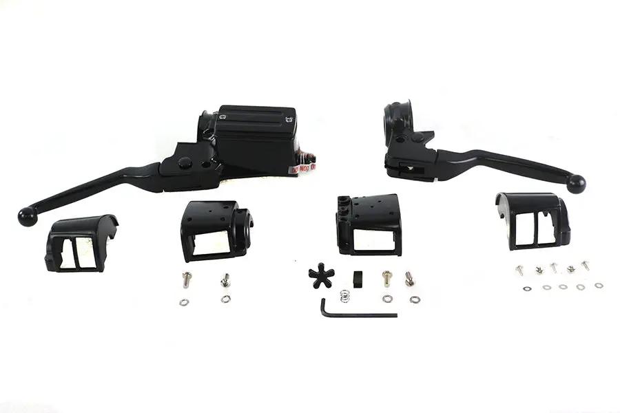 V-Twin Handlebar Control Kit Black for Harley Davidson FXST (1984-1993) by V-Twin