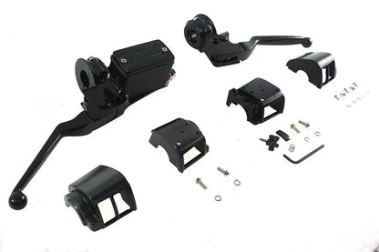 V-Twin Handlebar Control Kit Black for Harley Davidson FXST (1984-1993) by V-Twin