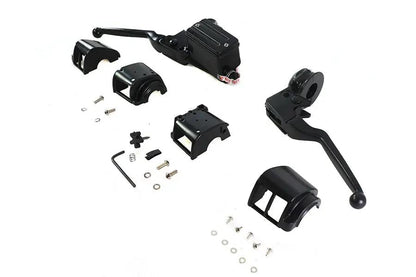 V-Twin Handlebar Control Kit Black for Harley Davidson FXST (1984-1993) by V-Twin