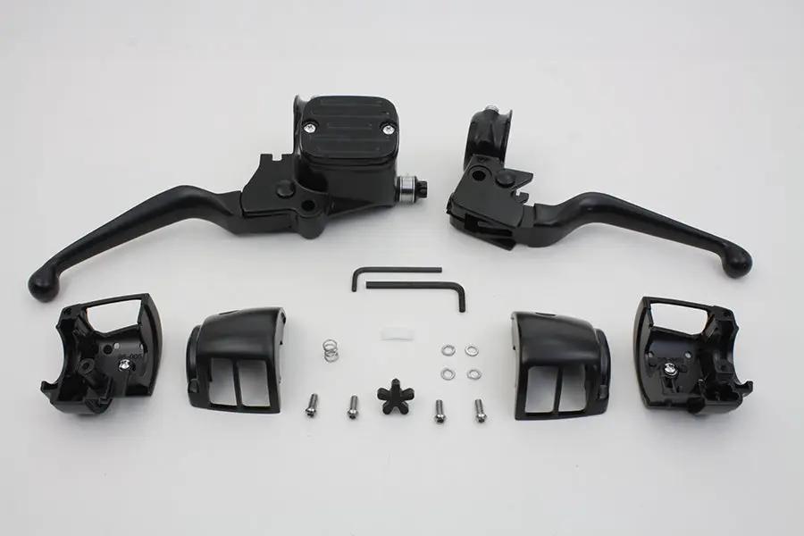 V-Twin Contour Style Handlebar Control Kit for Harley Davidson FXST (1996-2005) by V-Twin