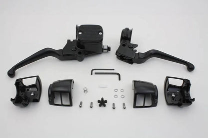 V-Twin Contour Style Handlebar Control Kit for Harley Davidson FXST (1996-2005) by V-Twin