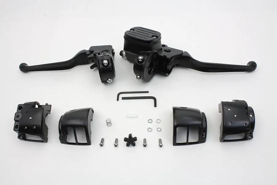 V-Twin Contour Style Handlebar Control Kit for Harley Davidson FXST (1996-2005) by V-Twin