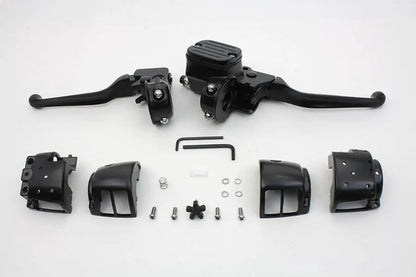 V-Twin Contour Style Handlebar Control Kit for Harley Davidson FXST (1996-2005) by V-Twin