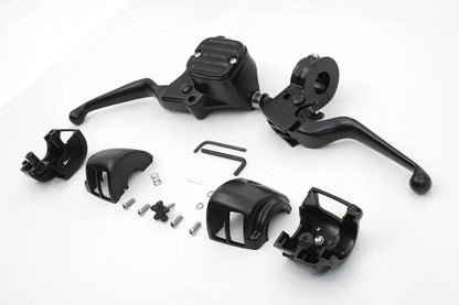 V-Twin Contour Style Handlebar Control Kit for Harley Davidson FXST (1996-2005) by V-Twin