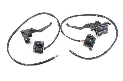 V-Twin Handlebar Control Kit Black for Harley Davidson XL (2007-2013) – Part H07-0676MBK by V-Twin