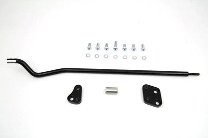 V-Twin Reduced Reach Forward Control Adapter Kit for Harley Davidson FXD - Gloss Black (Part #77445) by V-Twin