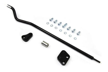 V-Twin Reduced Reach Forward Control Adapter Kit for Harley Davidson FXD - Gloss Black (Part #77445) by V-Twin