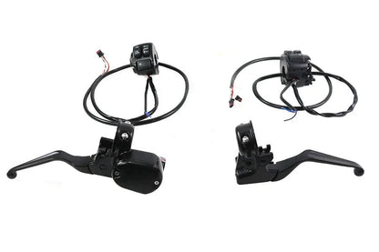 V-Twin Handlebar Control Kit Black for Harley Davidson XL (Part #78595B) by V-Twin