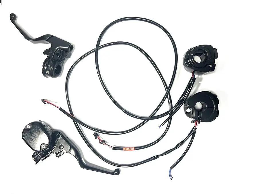 V-Twin Handlebar Control Kit Black for Harley Davidson XL Models - Part 78596B by V-Twin