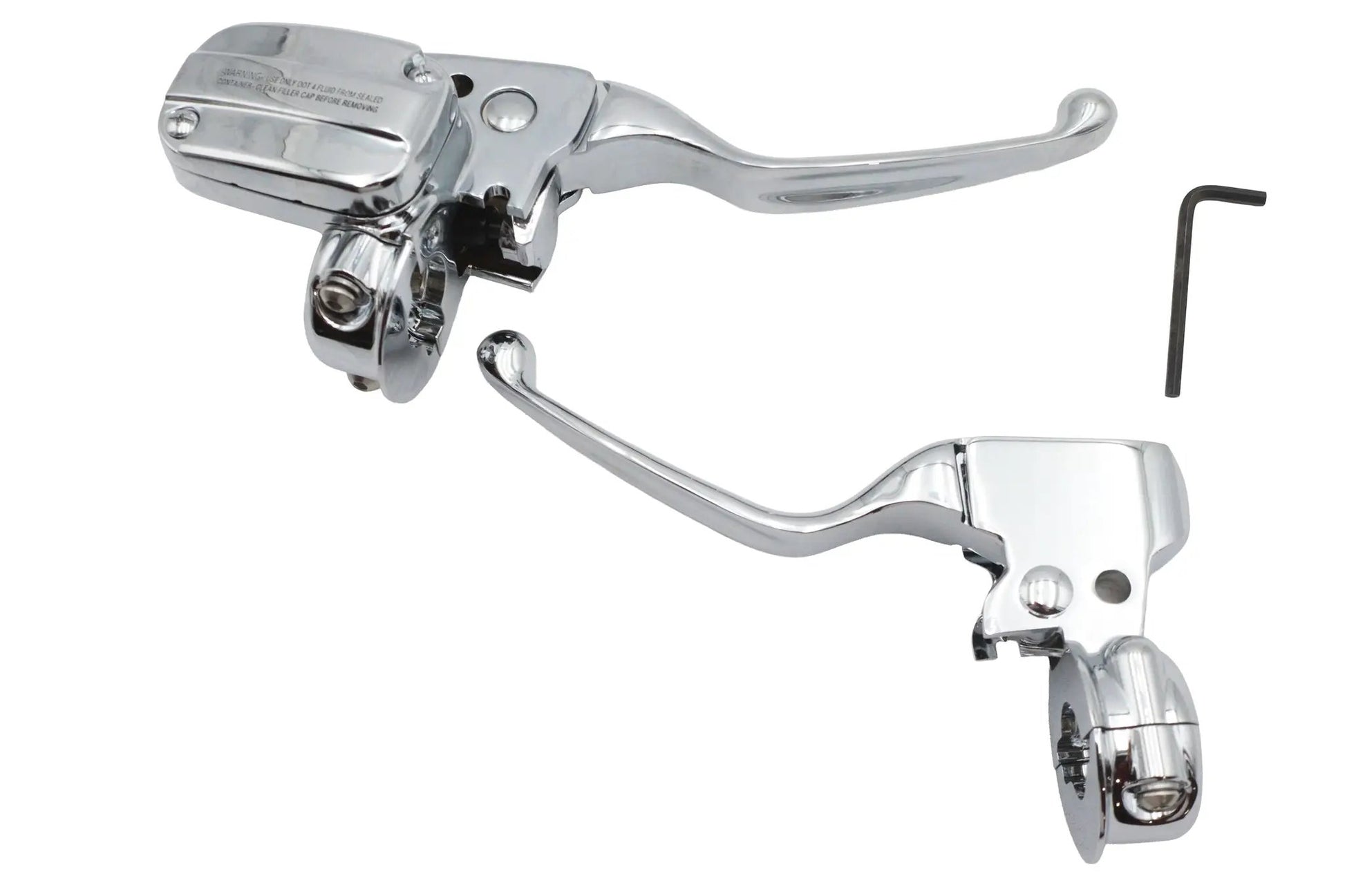 Ultima Handlebar Control Kit Chrome for Harley Davidson FLT (2008-2010) - Part #47-258 by Ultima