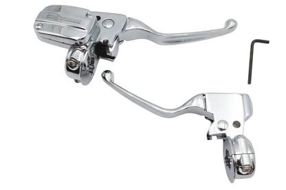 Ultima Handlebar Control Kit Chrome for Harley Davidson FLT (2008-2010) - Part #47-258 by Ultima