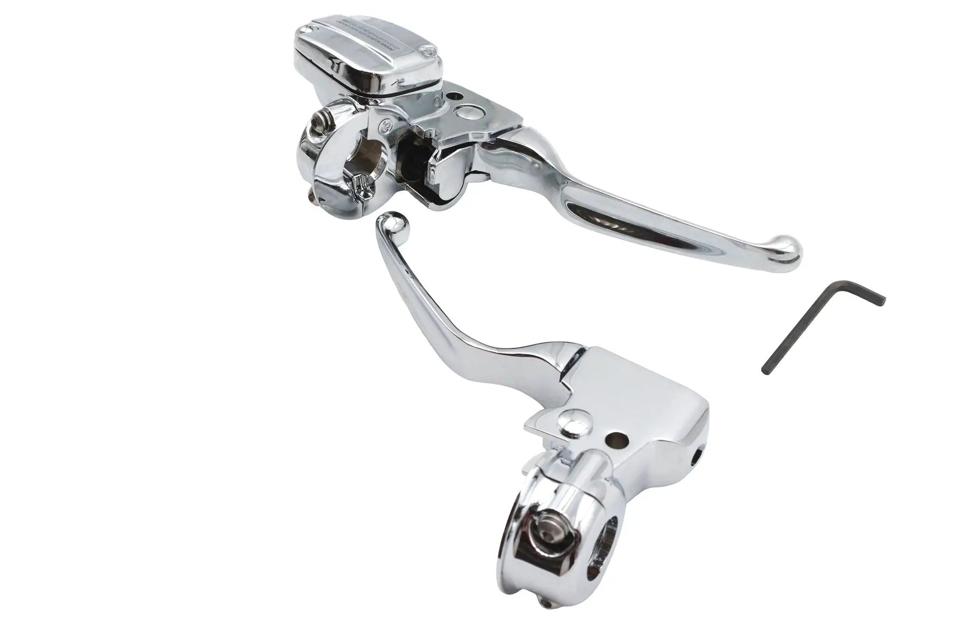 Ultima Handlebar Control Kit Chrome for Harley Davidson FLT (2008-2010) - Part #47-258 by Ultima