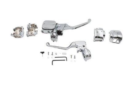 Ultima Handlebar Control Kit Chrome for Harley Davidson FLT - Part #47-259 by Ultima