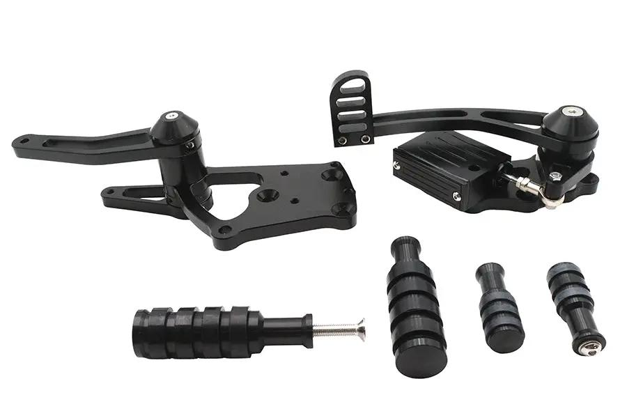 Ultima Billet Forward Control Kit Black - Part Number 47-331 by Ultima