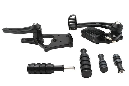 Ultima Billet Forward Control Kit Black - Part Number 47-331 by Ultima