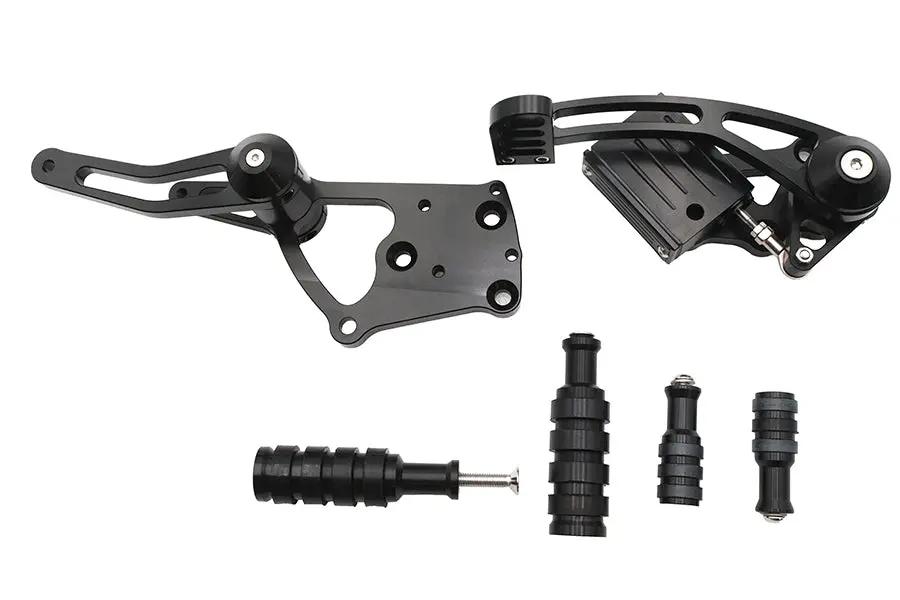 Ultima Billet Forward Control Kit Black - Part Number 47-331 by Ultima