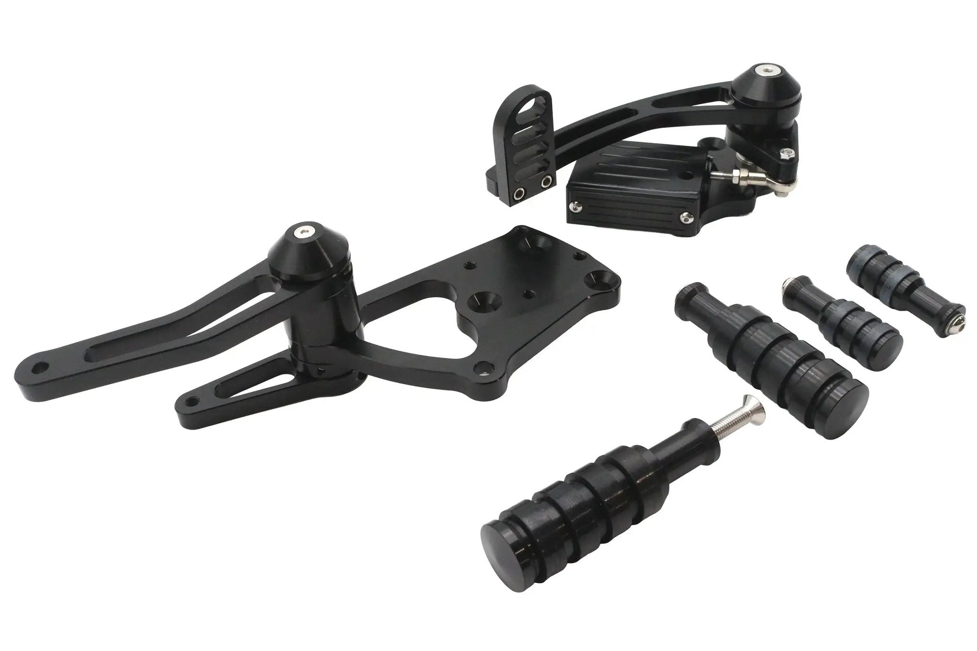 Ultima Billet Forward Control Kit Black - Part Number 47-331 by Ultima