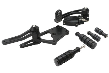 Ultima Billet Forward Control Kit Black - Part Number 47-331 by Ultima