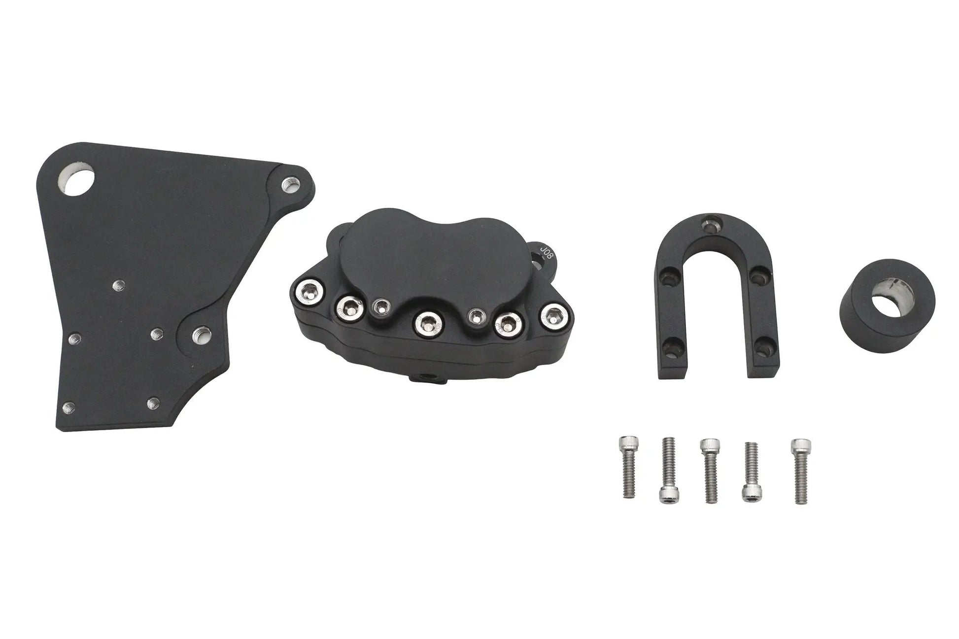 Ultima 4-Piston Front Brake Caliper Kit for Harley Davidson (Part Number 22-9797) by Ultima