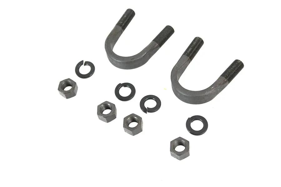 Colony Engine Bar U-Bolt Kit for Harley Davidson EL and FL Models by Colony