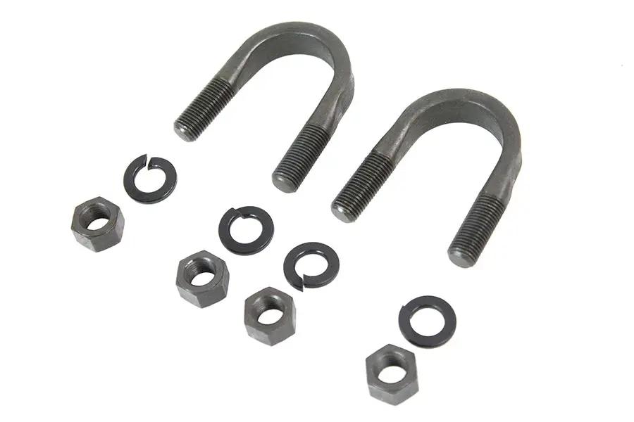 Colony Engine Bar U-Bolt Kit for Harley Davidson EL and FL Models by Colony