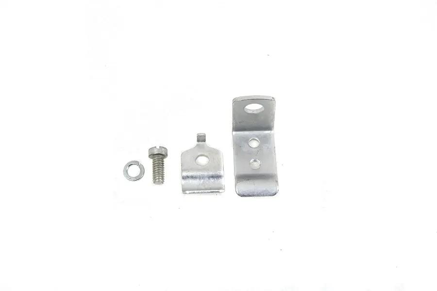 V-Twin Cadmium Plated Clutch Cable Bracket for Harley Davidson K Models by V-Twin