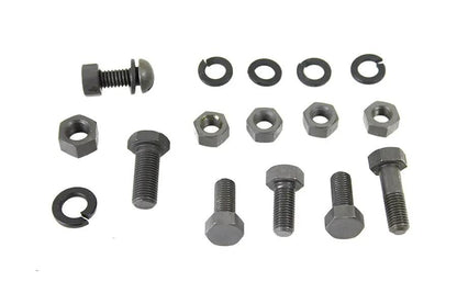 Colony Exhaust System Mounting Bolt Kit Parkerized for Harley Davidson W Models by Colony