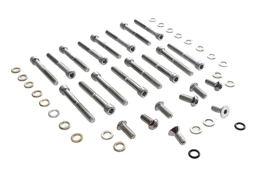 Colony Primary Cover Allen Type Screw Kit for Harley Davidson XL Models by Colony